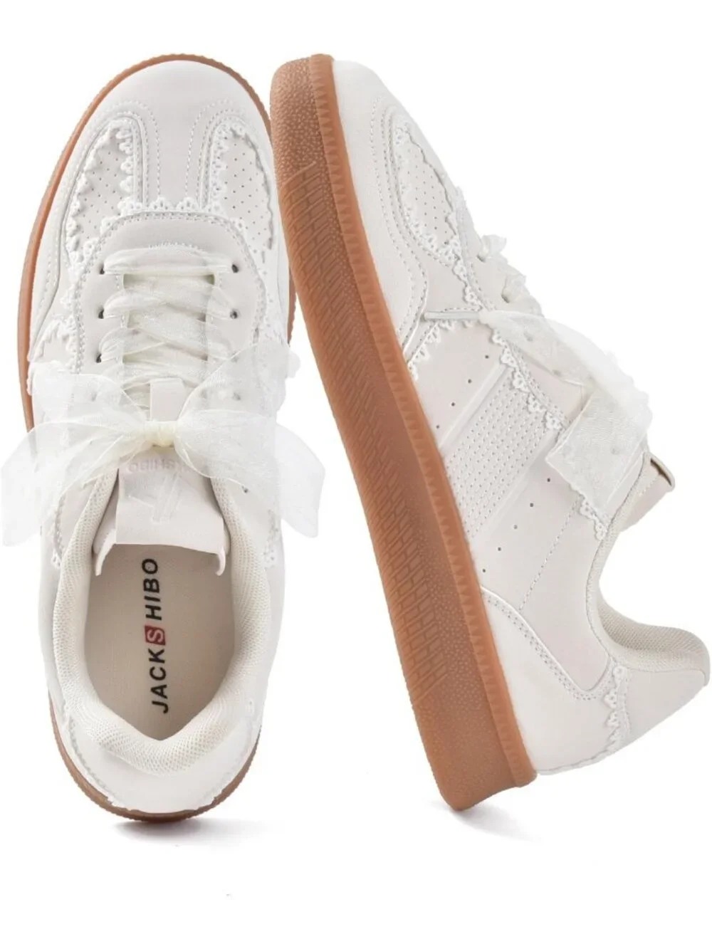 Stylish Women's Lace-Up Fashion Sneakers with Arch Support for Tennis & Walking